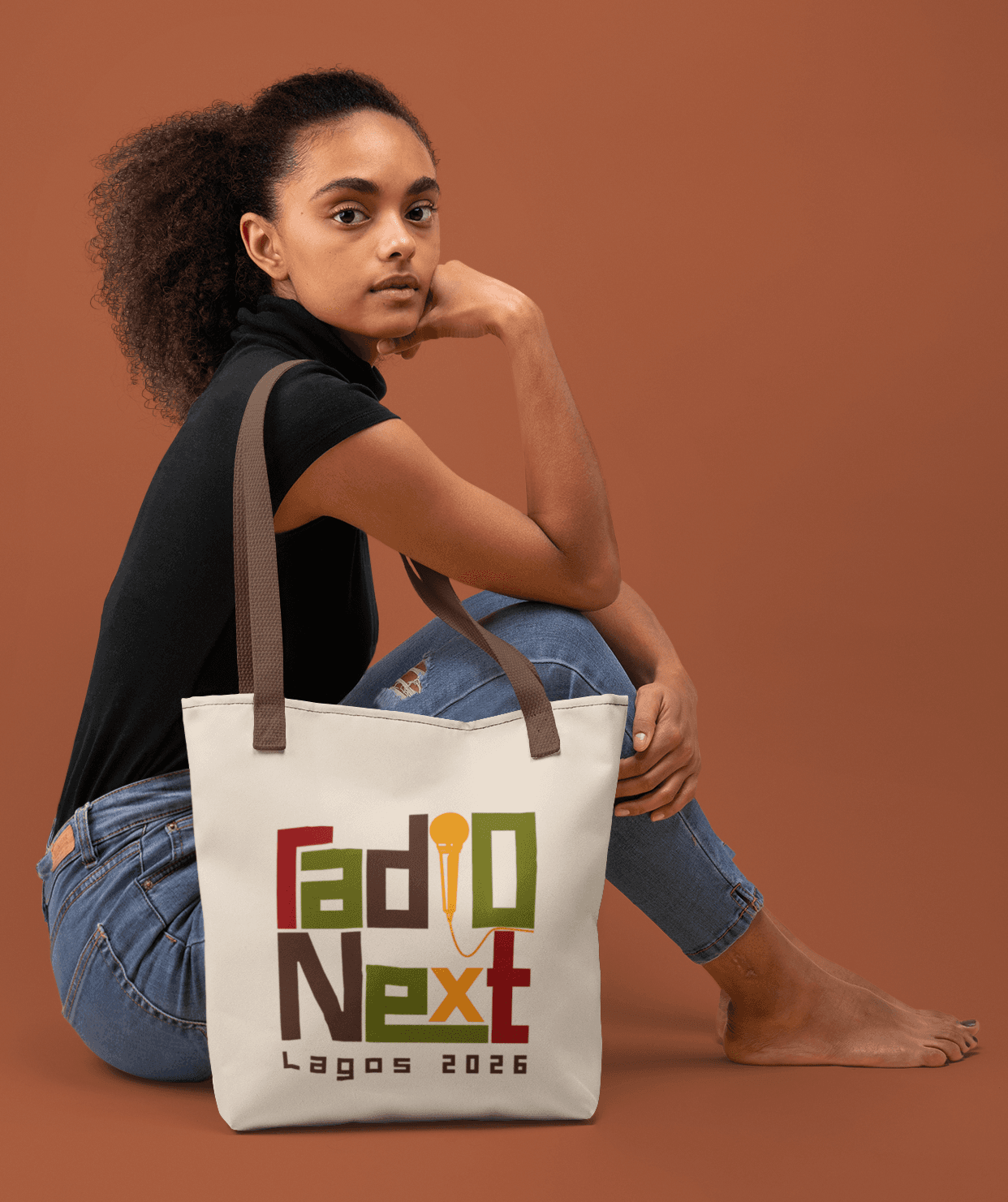 Radio Next Lagos 2026 Tote Bag Demo